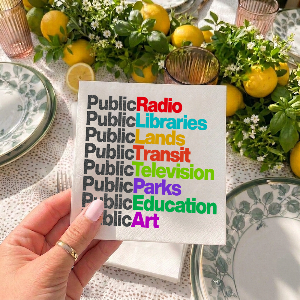 Pagewings Radicalized By Public Libraries Paper Napkins