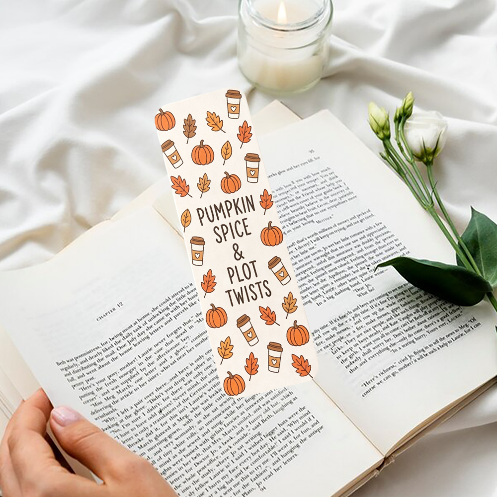Pagewings Halloween Book Girl Autumn Bookmark