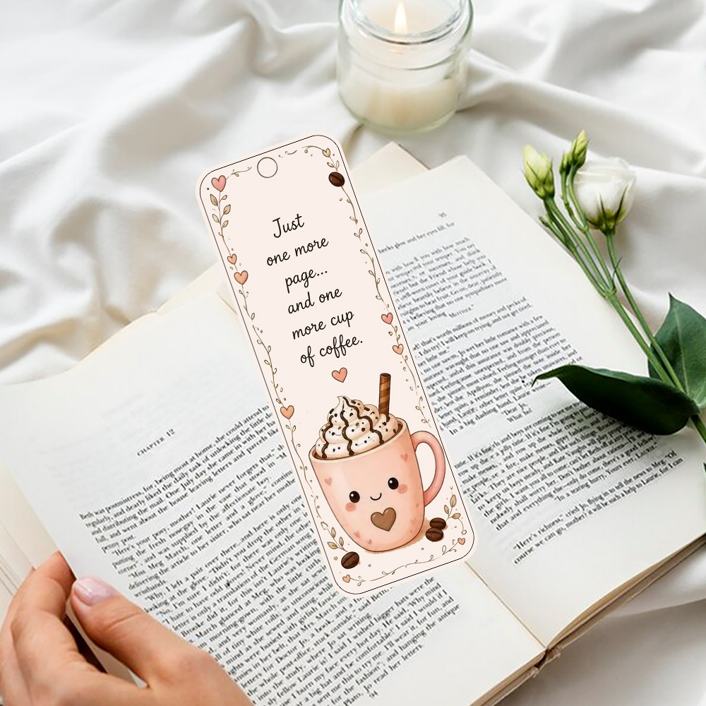 Pagewings Just One More Page Bookmark