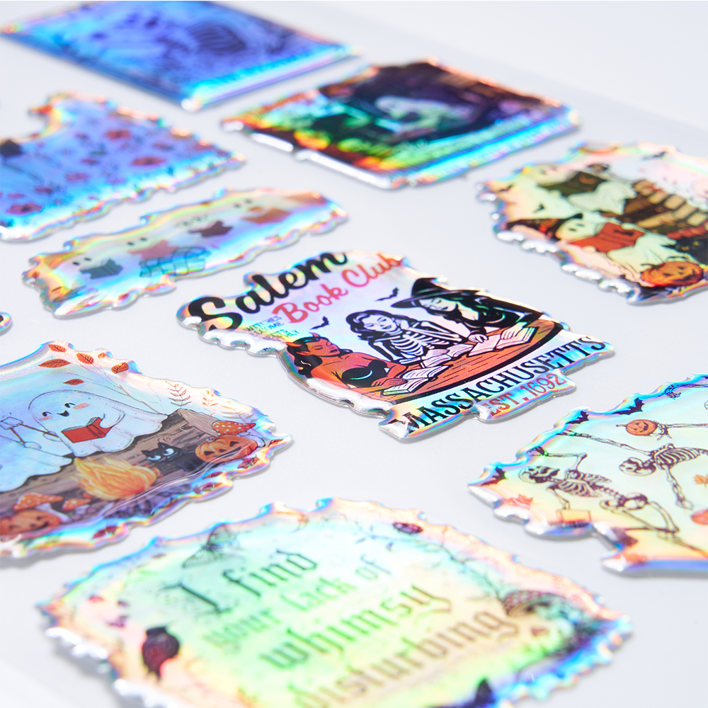 Pagewings Halloween Holographic Stickers