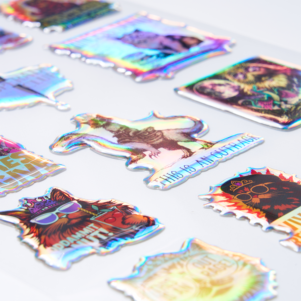 Pagewings Sci-Fi Fans Holographic Stickers