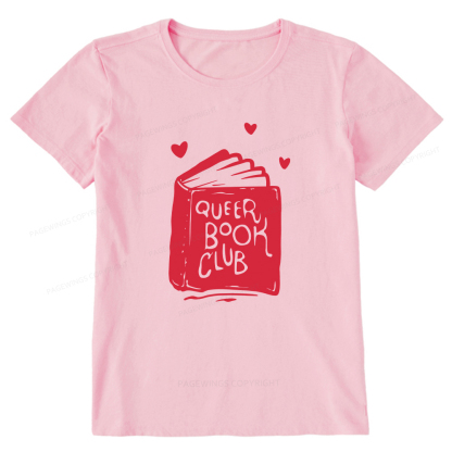 Pagewings Queer Book Club Unisex Classic T-shirt
