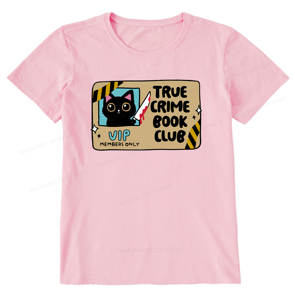 Pagewings True Crime Book Club Unisex Classic T-shirt