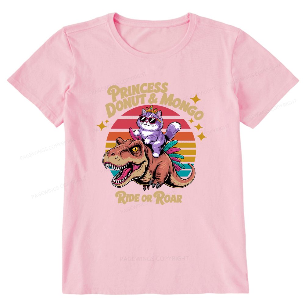 Pagewings Princess Donut & Mongo Unisex Classic T-shirt