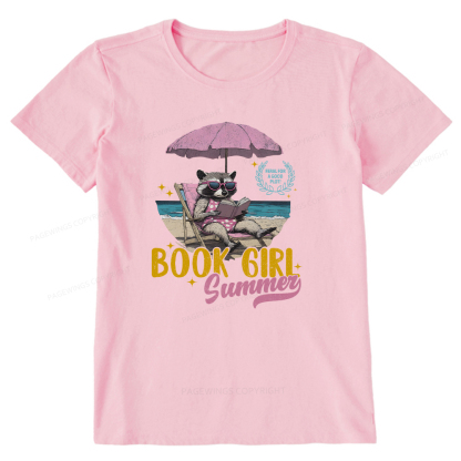 Pagewings Book Girl Summer Unisex Classic T-shirt