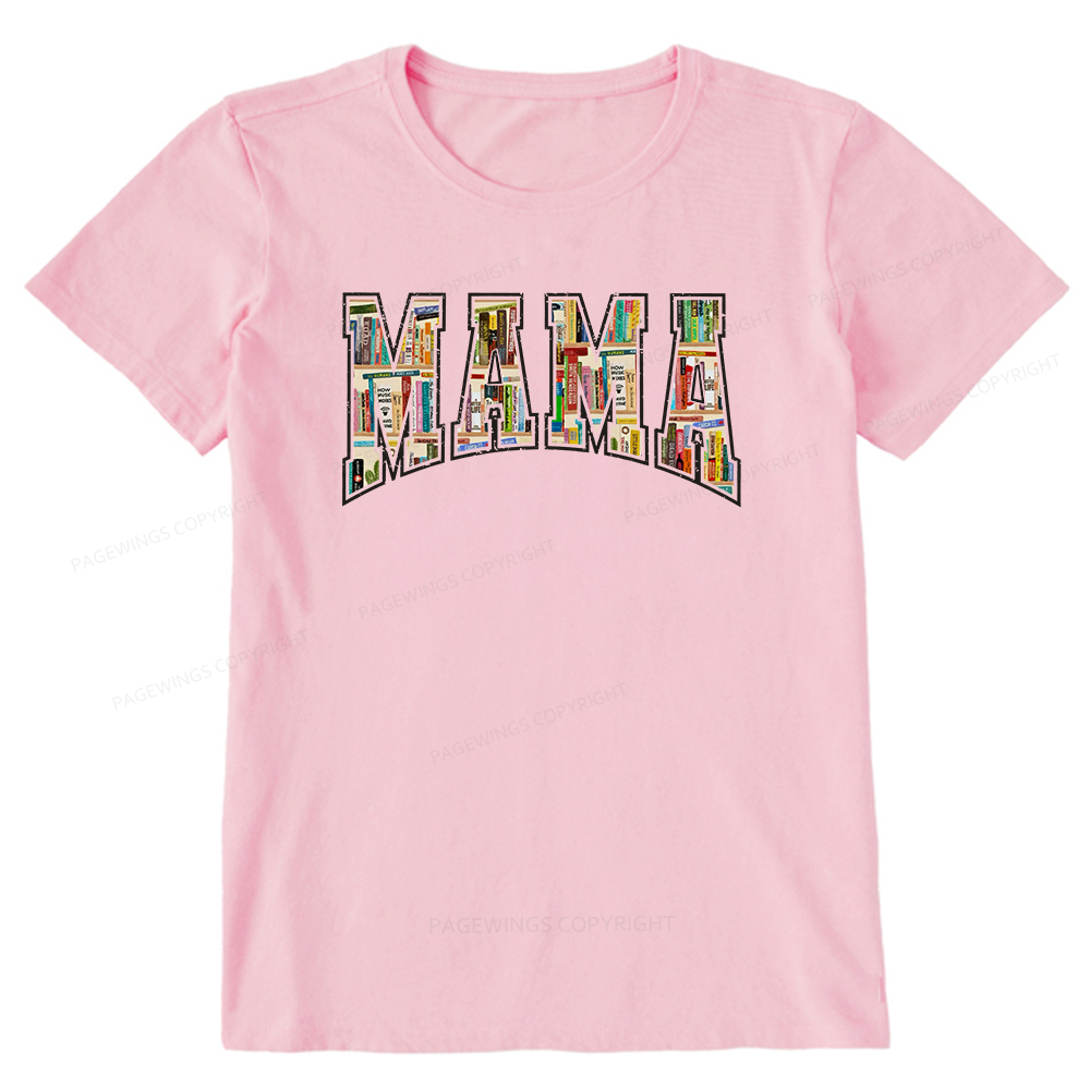 Pagewings About MAMA's Bookshelf Unisex Classic T-shirt