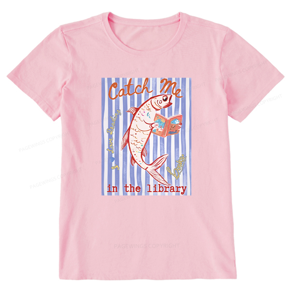 Pagewings Catch Me In The Library Unisex Classic T-shirt