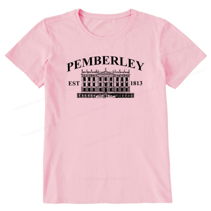 Pagewings Pemberley Unisex EST 1813 Unisex Classic T-shirt