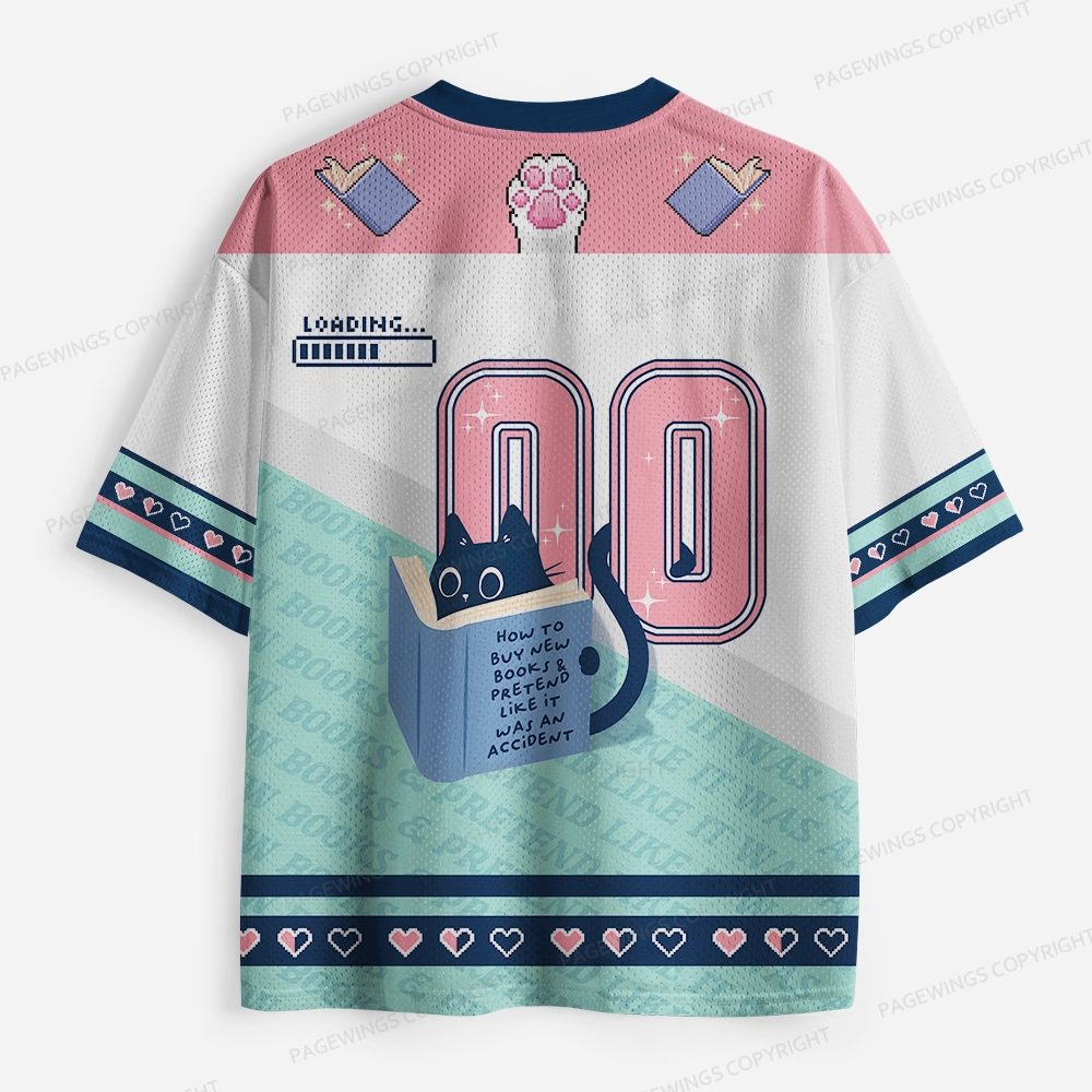 Pagewings How To Buy New Books Unisex Mesh Jersey