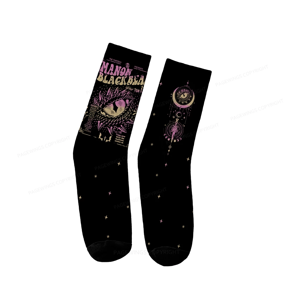 Pagewings ACOTAR Crescent City Rhysand Socks
