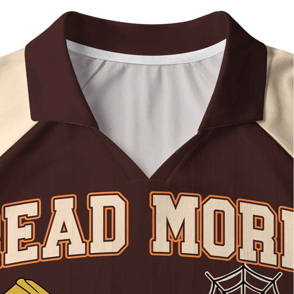 Pagewings Read More Boooks Unisex Long Sleeve Jersey