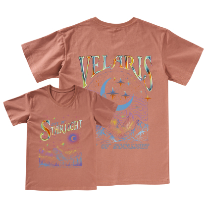 Pagewings Velaris City Of Starlight ACOTAR Two-Sided V-neck T-shirt