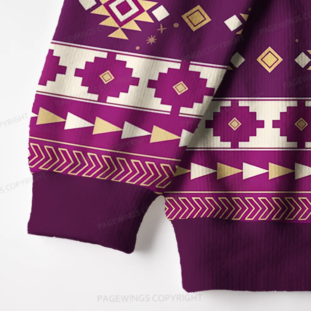 Pagewings Velaris City Of Starlight Unisex Ugly Knit Sweatshirt