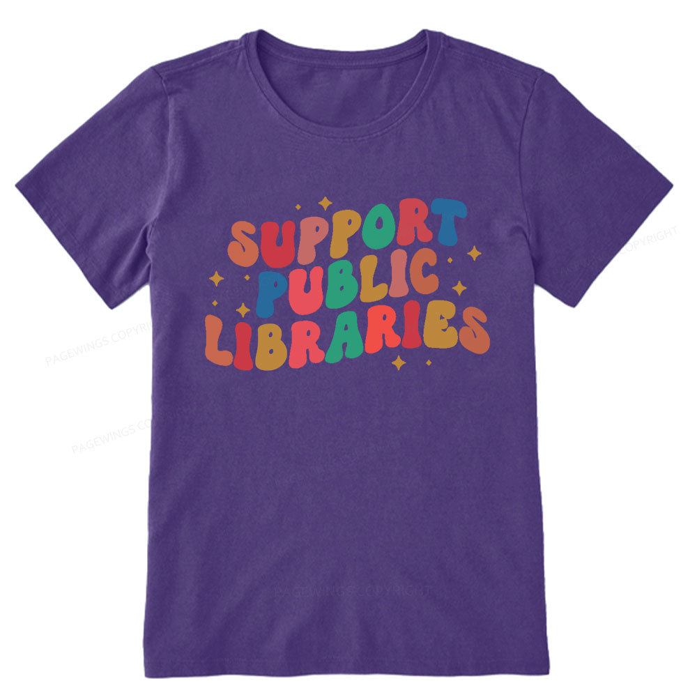 Pagewings Public Library Unisex Classic T-shirt