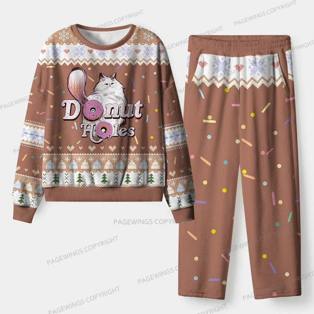 Pagewings Sci-Fi Book Lover Unisex Flannel Pajama Set