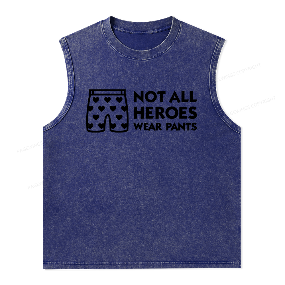 Pagewings Sci-Fi Book Lover Unisex Washed Tank Top