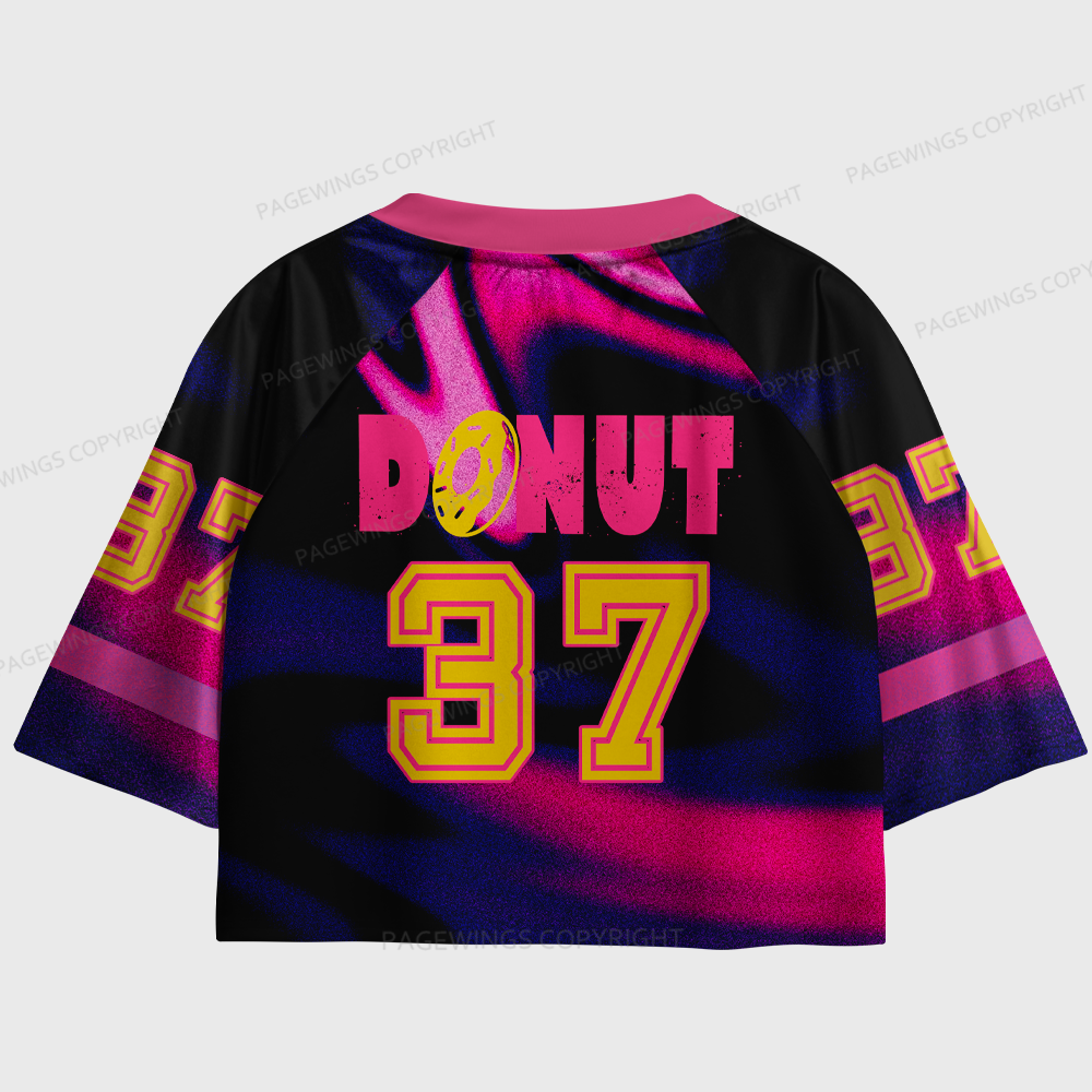 Pagewings This Is An Outrage Women's Cropped Jersey