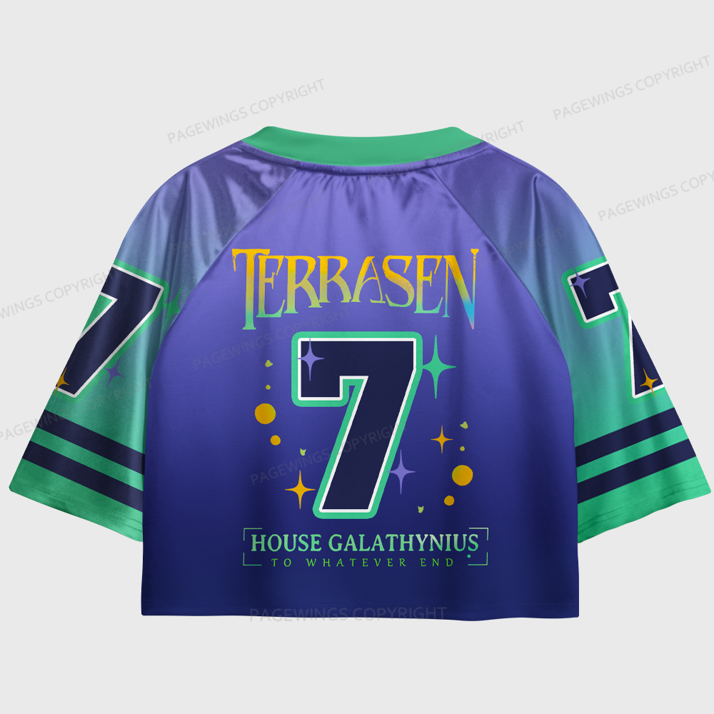 Pagewings To Whatever End Women's Cropped Jersey