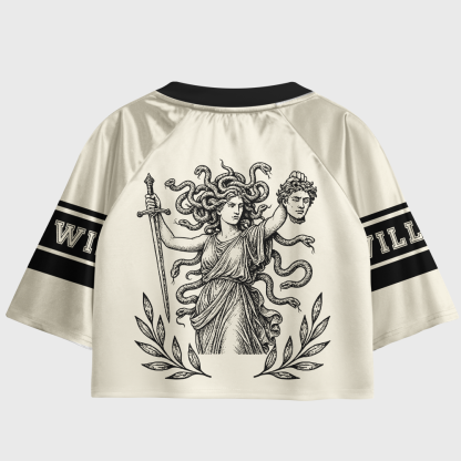 Pagewings Girls Will Be Girls Women's Cropped Jersey