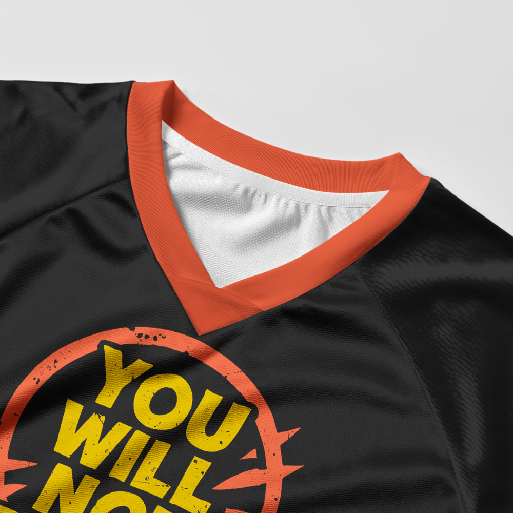 Pagewings You Will Not Break Me Women's Cropped Jersey
