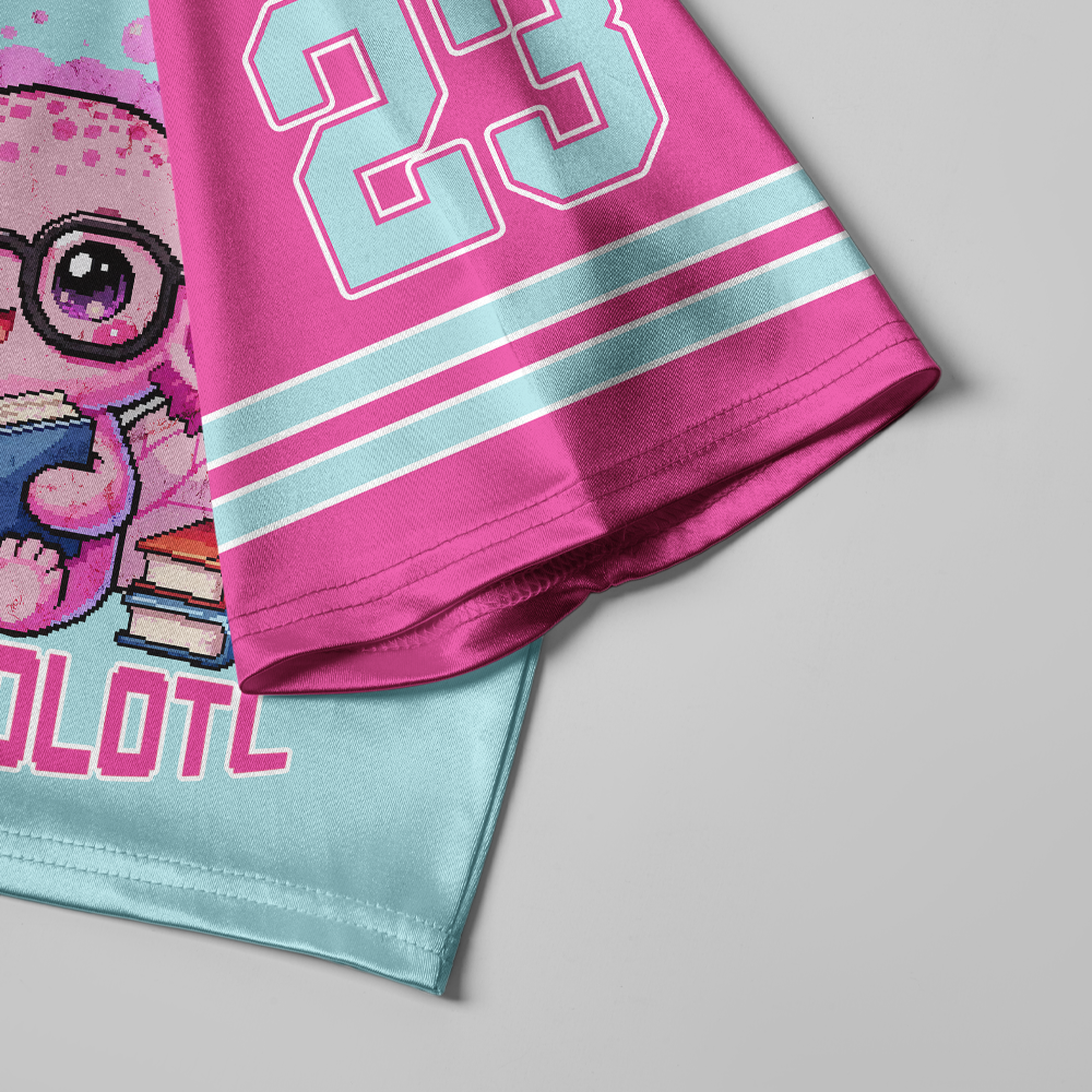 Pagewings Readosolotl Women's Cropped Jersey