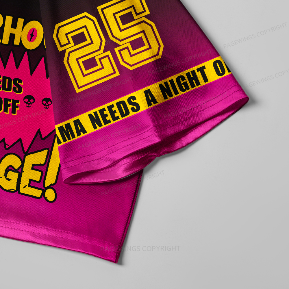 Pagewings Motherhood Is An Outrage Women's Cropped Jersey