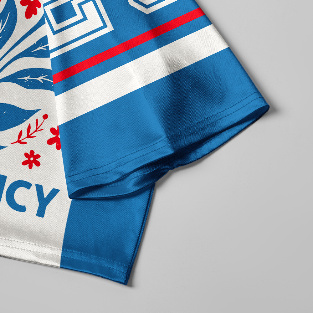 Pagewings Radicalized by Basic Decency Women's Cropped Jersey
