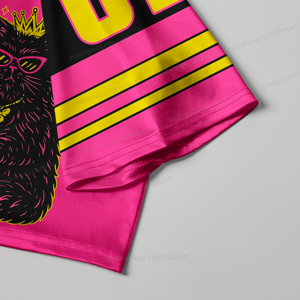 Pagewings Mama Needs A Night Off Women's Cropped Jersey