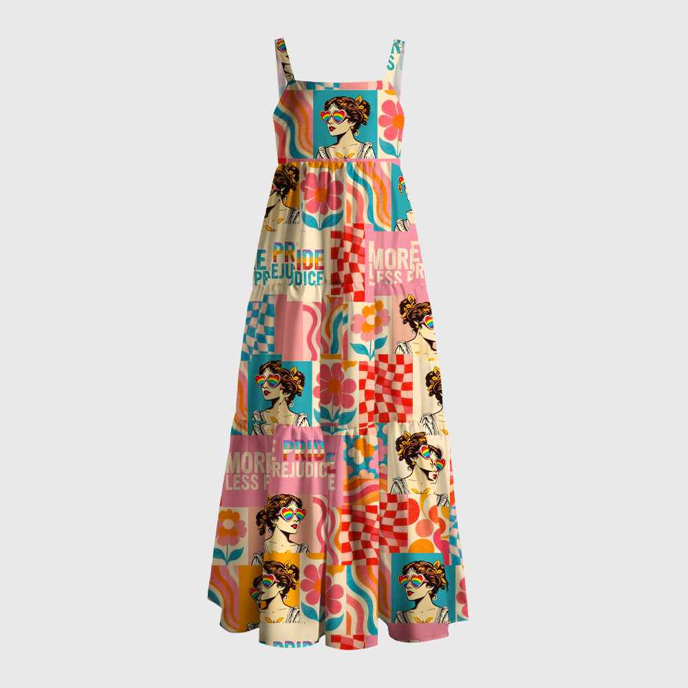 Pagewings More Pride Less Prejudice Maxi Dress