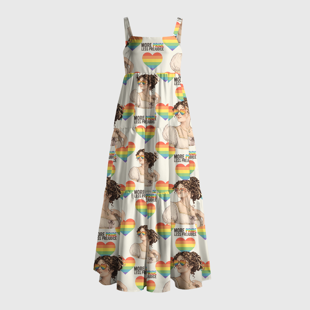 Pagewings More Pride Less Prejudice Maxi Dress