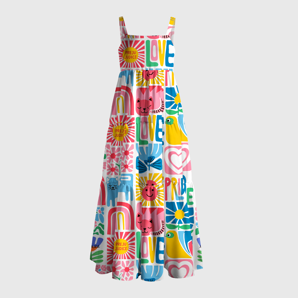 Pagewings Love Pride Maxi Dress