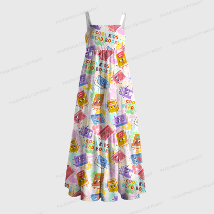 Pagewings Cool Kids Read Books Maxi Dress
