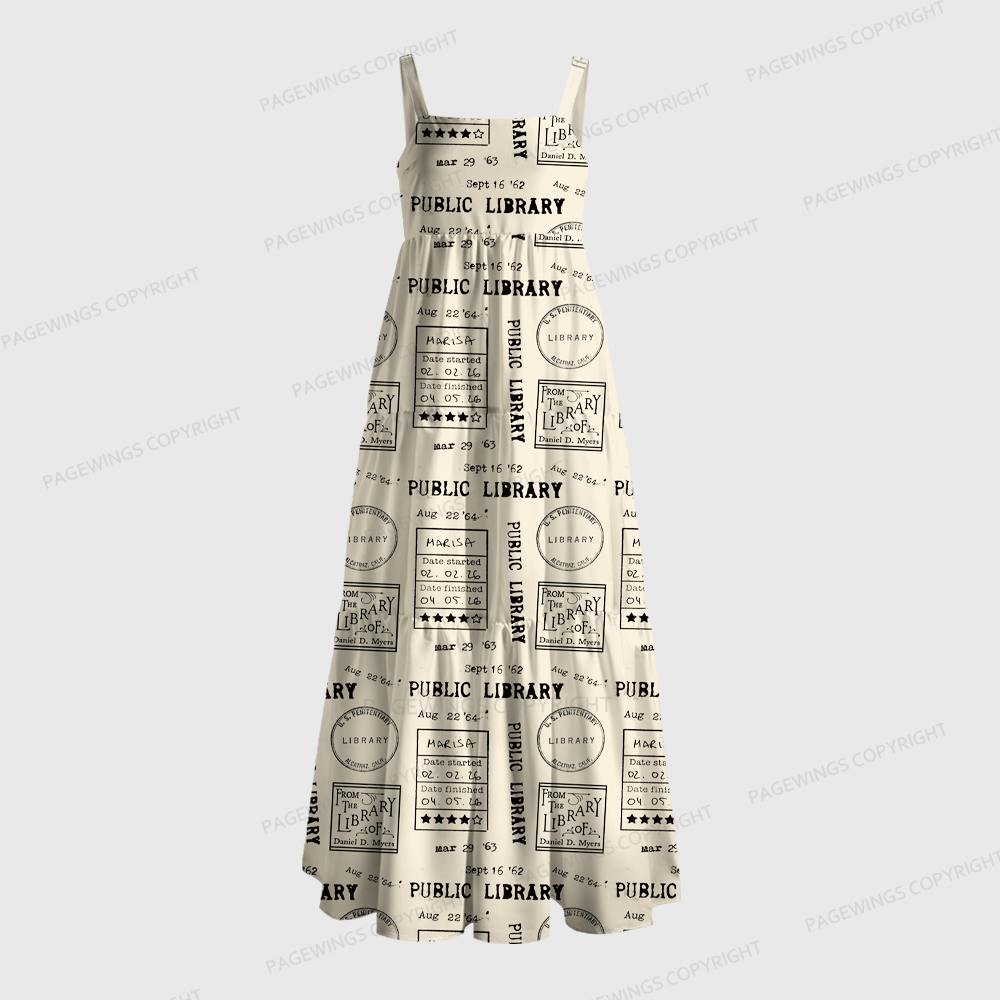 Pagewings Public Library Maxi Dress