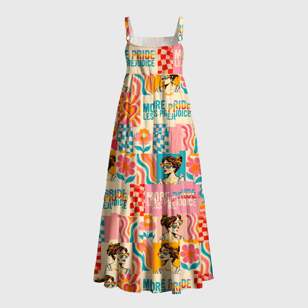 Pagewings More Pride Less Prejudice Maxi Dress