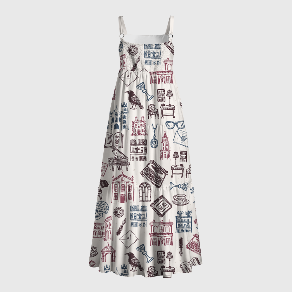 Pagewings Read Books Maxi Dress