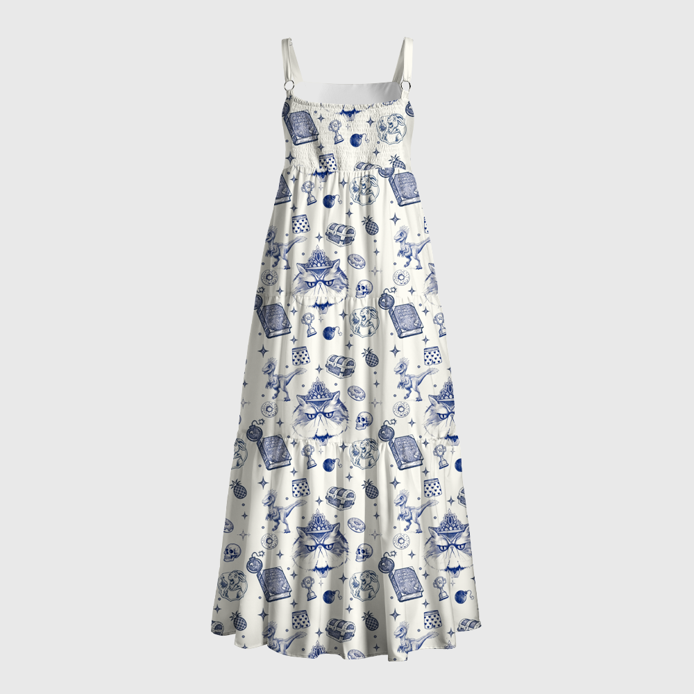 Pagewings Sci-Fi Book Lover Maxi Dress