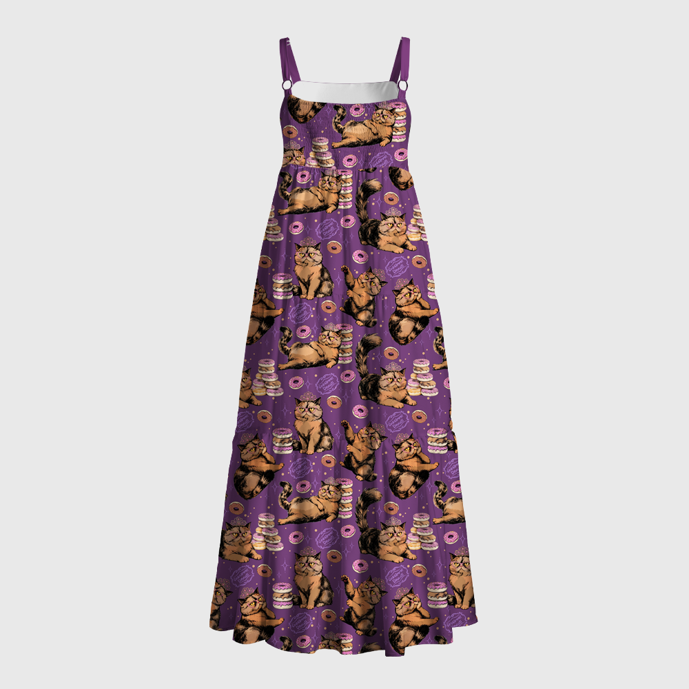 Pagewings Square Neck Sci-Fi Book Lover Maxi Dress