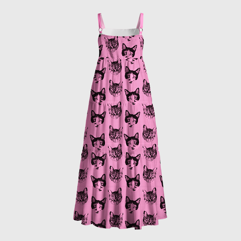 Pagewings Unreliable Narrator Maxi Dress