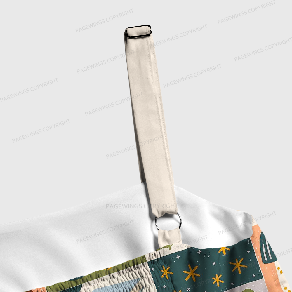 Pagewings Square Neck Plant Floral  Maxi Dress