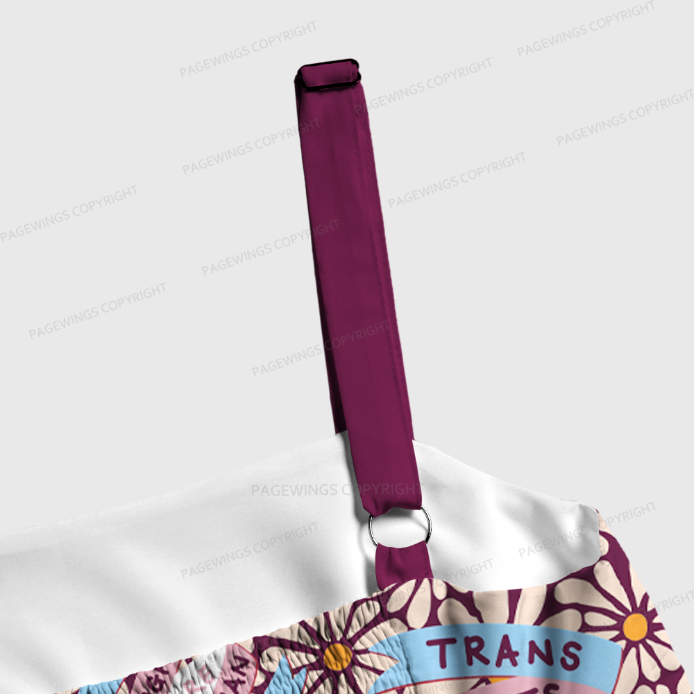 Pagewings Trans Rights Are Human Rights Maxi Dress