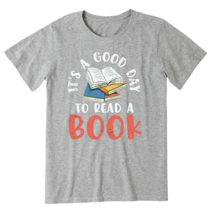Pagewings It’s a Good Day to Read a Book Classic Unisex Classic T-shirt