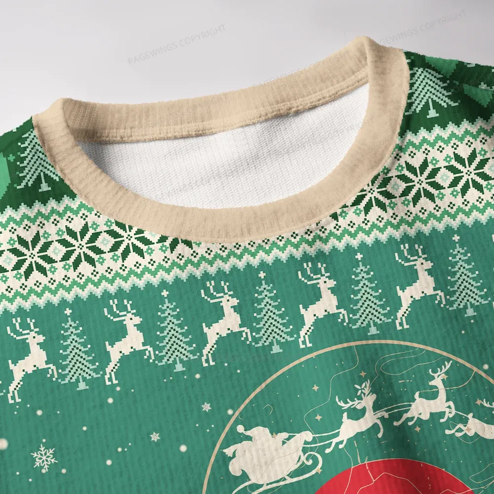 Pagewings Hero Of Ages Unisex Ugly Knit Sweatshirt