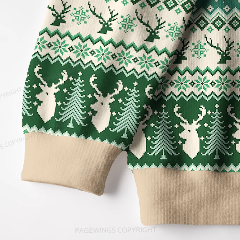 Pagewings Hero Of Ages Unisex Ugly Knit Sweatshirt