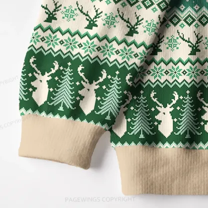 Pagewings Hero Of Ages Unisex Ugly Knit Sweatshirt