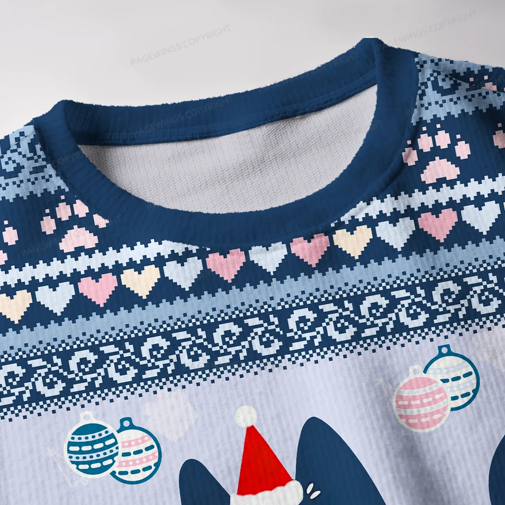 Pagewings How To Buy New Books Unisex Ugly Knit Sweatshirt