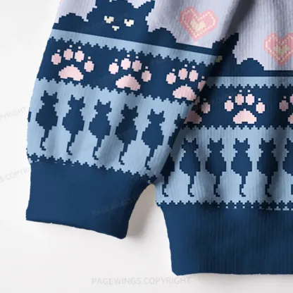 Pagewings How To Buy New Books Unisex Ugly Knit Sweatshirt