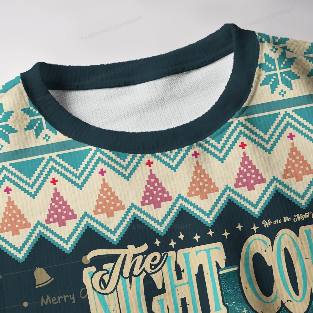 Pagewings The Night Court Velaris City Of Starlight Unisex Ugly Knit Sweatshirt