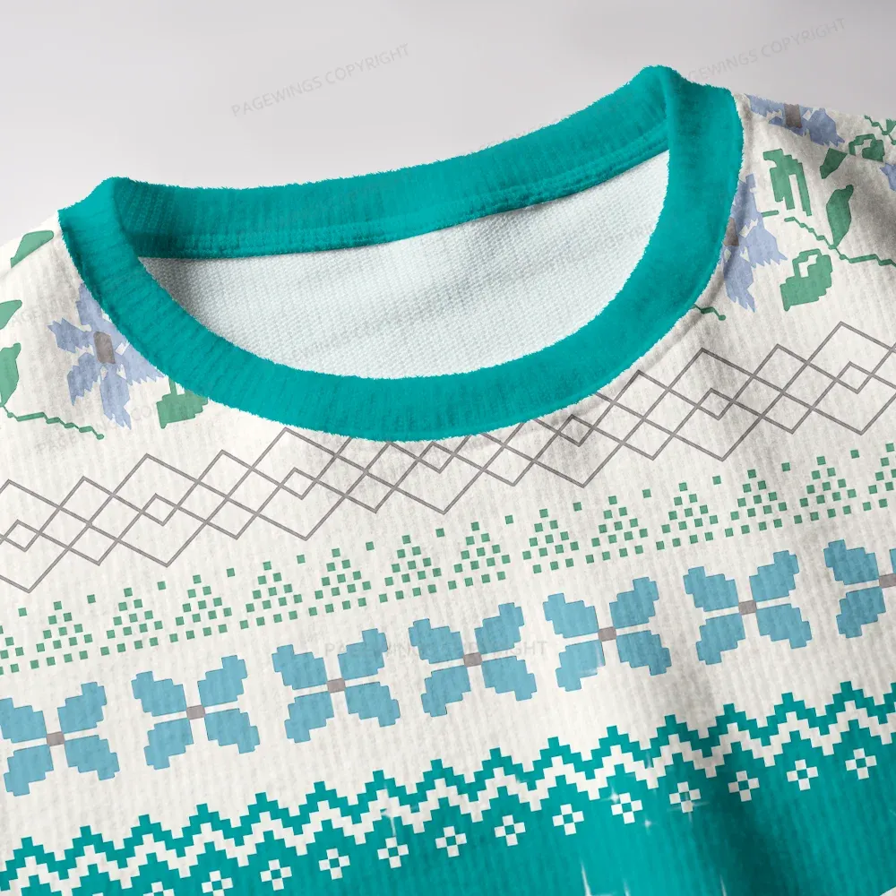 Pagewings You Had Me At Trigger Warnings Unisex Ugly Knit Sweatshirt