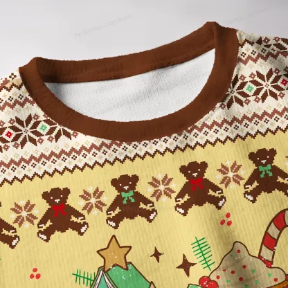 Pagewings Y’All Feelin’ Jolly Unisex Ugly Knit Sweatshirt