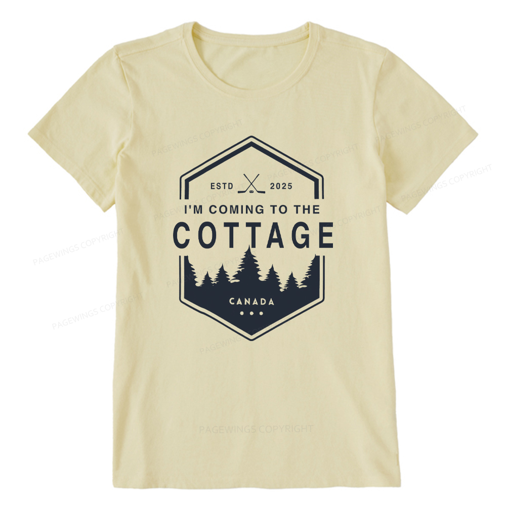 Pagewings Coming To The Cottage Unisex Classic T-shirt